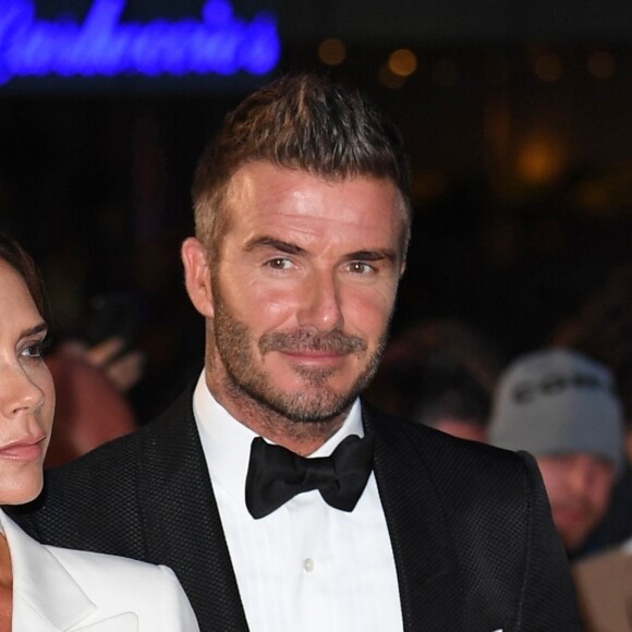 David Beckham et Victoria Beckham, accompagnés de leur fils Brooklyn Beckham ont participé à la soirée "GQ Men of the Year" Awards à Londres le 3 septembre 2019.