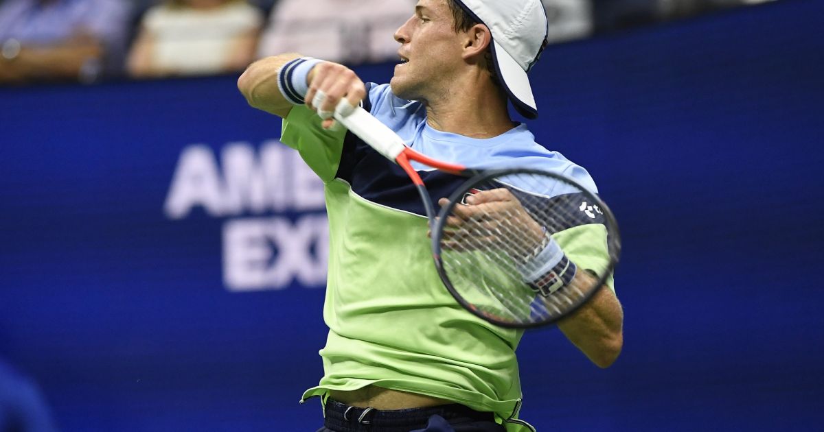 Diego Schwartzman Argentine Lors De L Us Open De Tennis Au Usta Billie Jean King National Tennis Center A Flushing Dans L Arrondissement Du Queens A New York Purepeople