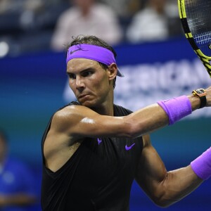 Rafael Nadal lors de l'US Open de Tennis au USTA Billie Jean King National Tennis Center à Flushing dans l'arrondissement du Queens à New York City, New York, Etats-Unis, le 4 septembre 2019. © Chryslene Caillaud/Panoramic/Bestimage