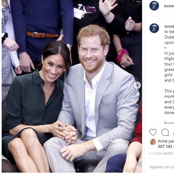 Le Prince Harry et Meghan Markle vont débuter d'ici quelques semaine un grand voyage humanitaire en Afrique du Sud (septembre 2019).