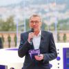Exclusif - Laurent Ruquier - Enregistrement de l'émission "On n'est pas couché" à la Villa Domergue lors du 71ème Festival International du Film de Cannes le 9 mai 2018.  © Philippe Doignon/Bestimage