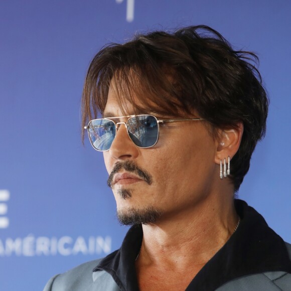 Johnny Depp - Photocall du film "Waiting For The Barbarians" lors du 45éme festival du Cinéma Américain de Deauville le 8 septembre 2019. © Denis Guignebourg/Bestimage