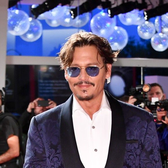 Johnny Depp à la première de "Waiting For Barbarians" au 76ème Festival International du Film de Venise (Mostra), le 6 septembre 2019.