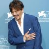 Johnny Depp - Photocall du film "Waiting for the Barbarians" à la 76ème Mostra de Venise, Festival International du Film de Venise, le 6 septembre 2019.07/09/2019 - Venise