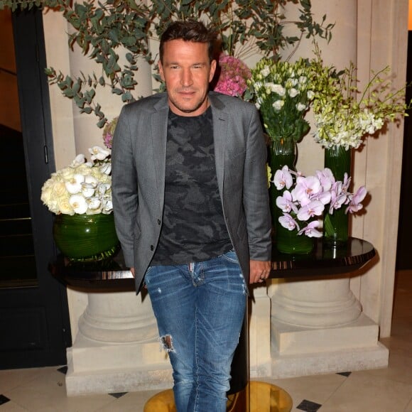 Benjamin Castaldi lors de la soirée d'inauguration de l'hôtel Les Jardins du Faubourg à Paris le 9 septembre 2019, nouvel établissement cinq étoiles au coeur du Triangle d'Or. © Veeren/Bestimage