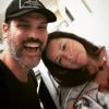 Holly Marie Combs et son chéri Mike, à l'hôpital à Los Angeles, le 11 novembre 2018.