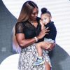 Serena Williams, Alexis Olympia Ohanian Jr. au défilé Prêt à porter Serena Williams Printemps/Eté 2020 lors de la Fashion Week de New York City, New York, Etats-Unis, le 10 septembre 2019.
