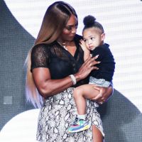 Serena Williams avec sa fille Olympia, intimidée, pour son grand défilé