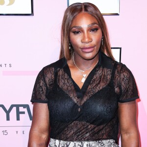 Serena Williams au défilé Prêt à porter Serena Williams Printemps/Eté 2020 lors de la Fashion Week de New York City, New York, Etats-Unis, le 10 septembre 2019.