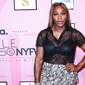 Serena Williams au défilé Prêt à porter Serena Williams Printemps/Eté 2020 lors de la Fashion Week de New York City, New York, Etats-Unis, le 10 septembre 2019.