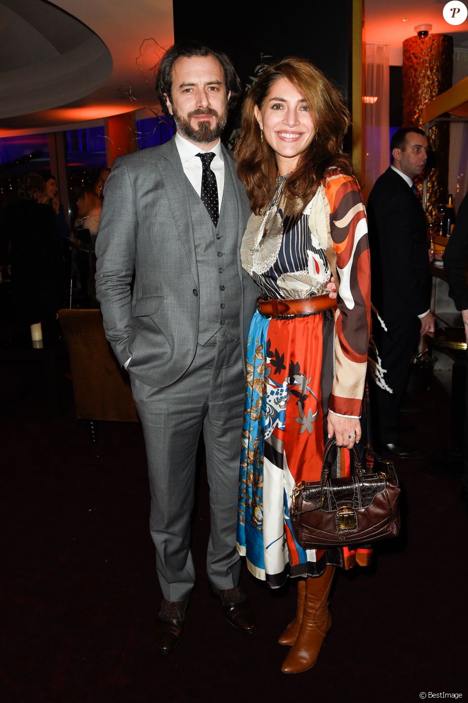 Edouard Rigaud et Caterina Murino - Inauguration du Chalet les Neiges ...