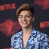 Ricky Garcia à la première de "Stranger Things 2" au Westwood Theater à Los Angeles, le 26 octobre 2017. © Chris Delmas/Bestimage