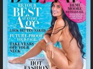 Demi Moore (56 ans) : Entièrement nue en couverture de Harper's Bazaar