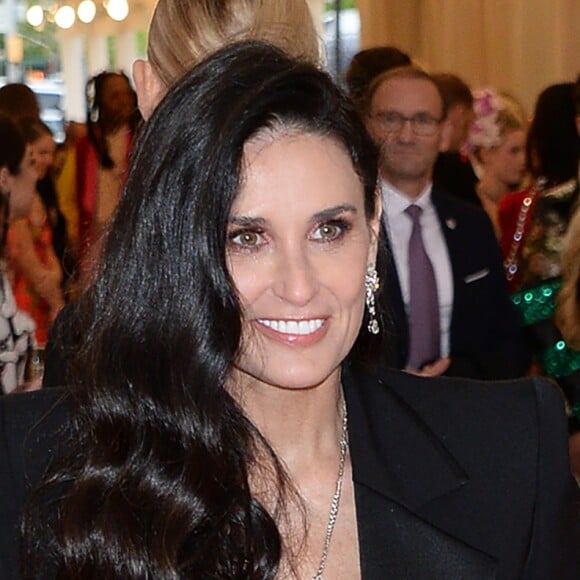 Demi Moore - Arrivées des people à la 71ème édition du MET Gala (Met Ball, Costume Institute Benefit) sur le thème "Camp: Notes on Fashion" au Metropolitan Museum of Art à New York, le 6 mai 2019