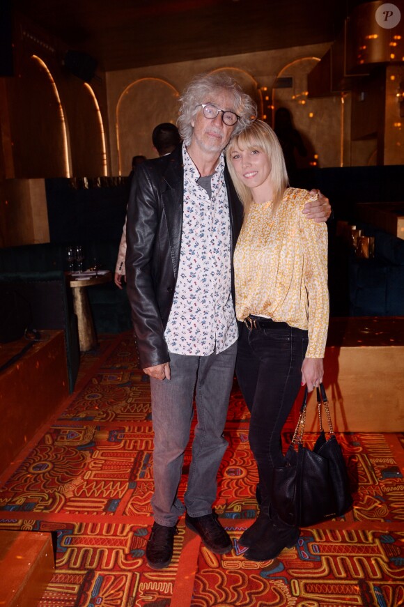 Exclusif - Louis Bertignac et sa compagne Laetitia lors de la soirée d'inauguration du club Manko à Paris, France, le 12 septembre 2019. © Rachid Bellak/Bestimage