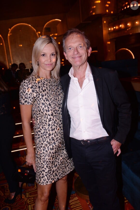 Exclusif - Le docteur Frédéric Saldmann et sa femme Marie lors de la soirée d'inauguration du club Manko à Paris, France, le 12 septembre 2019. © Rachid Bellak/Bestimage