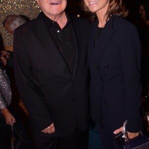 Exclusif - Orlando et Sylvie Rousseau (directrice générale de Dior) lors de la soirée d'inauguration du club Manko à Paris, France, le 12 septembre 2019. © Rachid Bellak/Bestimage