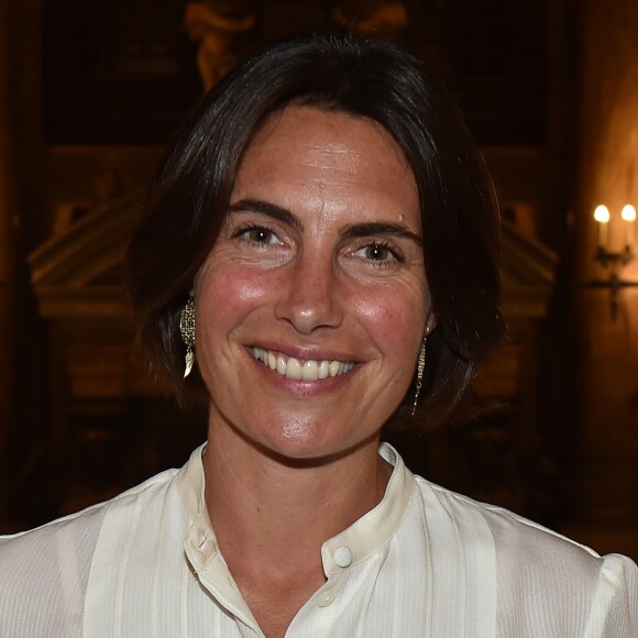 Alessandra Sublet - Les célébrités à la première de l'escape game grandeur nature "Inside Opéra" au Palais Garnier à Paris, France, le 4 juin 2018. Le Palais Garnier accueille pour la première fois un concept inédit jamais proposé au public. INSIDE OPERA, un jeu grandeur nature entre escape game et parcours immersif sur les traces du Fantôme de l'Opéra. Le but du jeu ? Tenter de résoudre la malédiction du Fantôme de l'Opéra et le libérer à jamais en déchiffrant une série d'énigmes au sein du Palais Garnier avec la participation des différents comédiens en costume d'époque qui animent ce jeu. © Veeren/Bestimage04/06/2018 - Paris