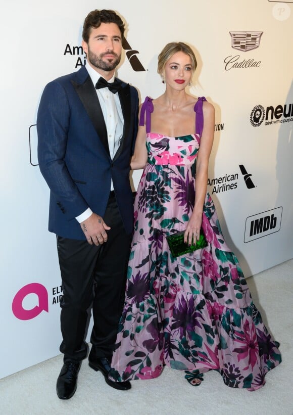 Brody Jenner et sa femme Kaitlynn Carter - People à la soirée caritative AIDS Foundation Academy Awards Viewing Party à Los Angeles le 24 février, 2019