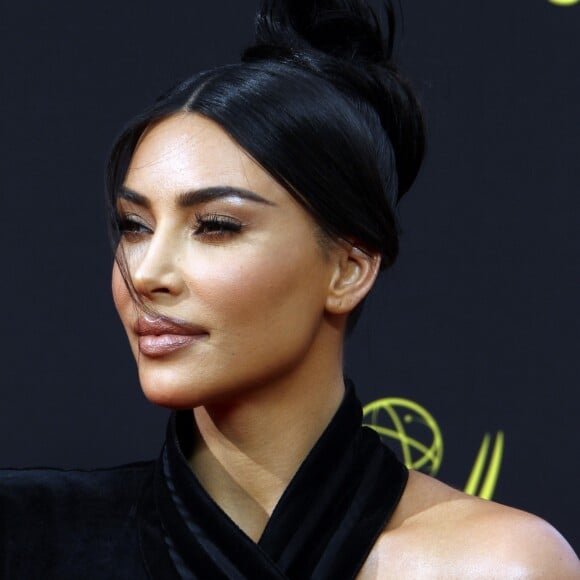 Kim Kardashian à la soirée des "2019 Creative Arts Emmy Awards" au Microsoft Theater à Los Angeles, Californie, Etats-Unis, le 14 septembre 2019.