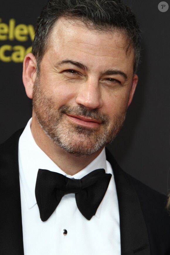 Jimmy Kimmel à la soirée des "2019 Creative Arts Emmy Awards" au Microsoft Theater à Los Angeles, Californie, Etats-Unis, le 14 septembre 2019.