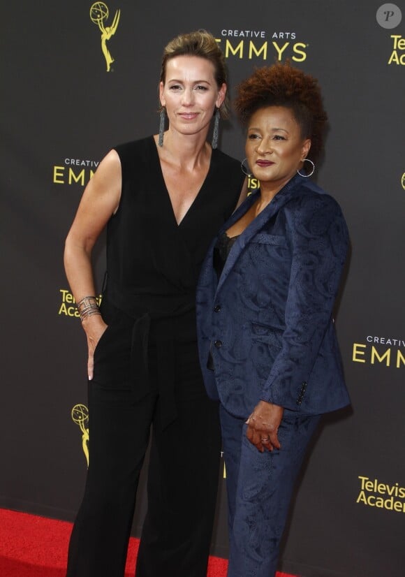 Wanda Sykes, Alex Sykes à la soirée des "2019 Creative Arts Emmy Awards" au Microsoft Theater à Los Angeles, Californie, Etats-Unis, le 14 septembre 2019.