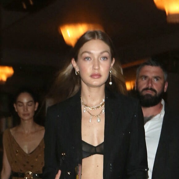 Gigi Hadid à Londres. Le 16 septembre 2019.