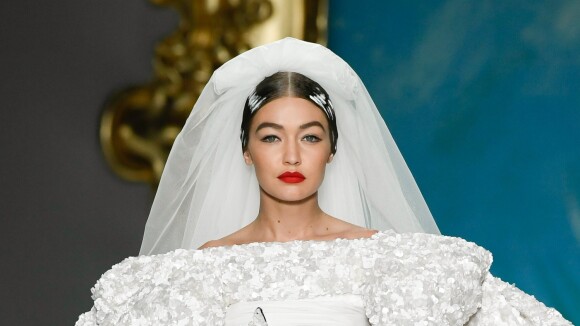 Gigi Hadid : Surprise, elle s'affiche en robe de mariée !