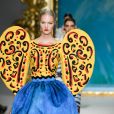 Défilé Moschino, collection prêt-à-porter printemps-été 2020 lors de la Fashion Week de Milan. Le 19 septembre 2019.