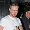 Exclusif - Liam Payne quitte le restaurant Chiltern Firehouse à Londres le 8 septembre 2019.