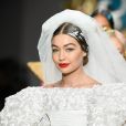 Gigi Hadid - Défilé Moschino "Collection Prêt-à-Porter Printemps/Eté 2020" lors de la Fashion Week de Milan (MLFW), le 19 septembre 2019.