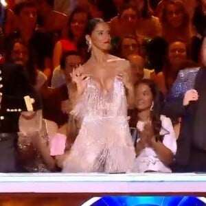 Patrick Dupond, Shy'm, Chris Marques et Jean-Marc Généreux dansant le mia lors du retour de Danse avec les Stars pour une 10e saison le 21 septembre 2019 sur TF1.