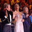 Patrick Dupond, Shy'm, Chris Marques et Jean-Marc Généreux dansant le mia lors du retour de Danse avec les Stars pour une 10e saison le 21 septembre 2019 sur TF1.