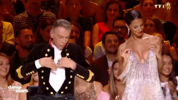 Shy'm a dévoilé un décolleté très sexy lors de la présentation du jury pour le lancement de la saison 10 de Danse avec les Stars sur TF1 le 21 septembre 2019.