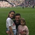 Hugo Lloris (ici avec ses filles Giuliana et Anna-Rose, photo Instagram du 12 mai 2019 lors du dernier match de la saison de Tottenham) et sa femme Marine ont accueilli le 20 septembre 2019 leur troisième enfant et leur premier garçon, Léandro.