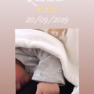 Hugo Lloris et sa femme Marine (ici : photo Instagram) ont accueilli le 20 septembre 2019 leur troisième enfant et leur premier garçon, Léandro.