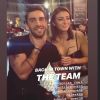 Rachel Legrain Trapani et Valentin Léonard en couple sur Instagram (septembre 2019).
