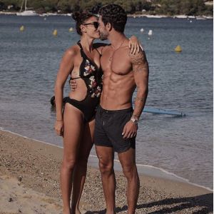 Rachel Legrain Trapani et Valentin Léonard en couple sur Instagram (septembre 2019).