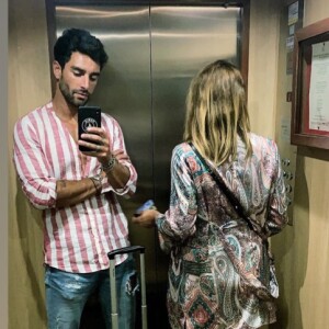 Rachel Legrain-Trapani et Valentin Léonard sur Instagram (septembre 2019).