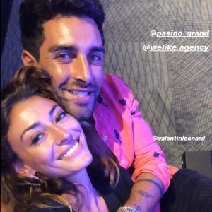 Rachel Legrain-Trapani et son compagnon Valentin Léonard sur Instagram (septembre 2019).