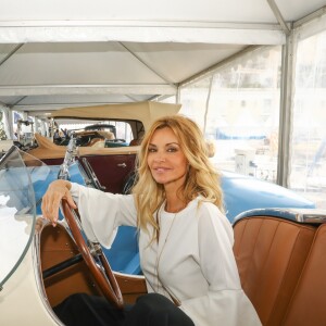 Ingrid Chauvin est la marraine de la 6e édition du Saint-Jean-Cap-Ferrat Prestige, le rendez-vous des passionnés de véhicules exceptionnels le 21 septembre 2019. © Philippe Doignon / Bestimage