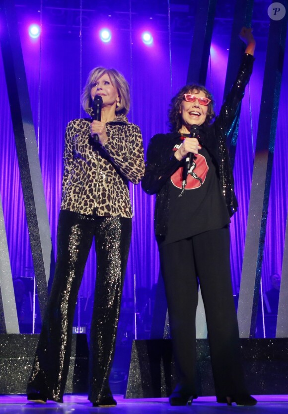 Jane Fonda, Lily Tomlin - Jane Fonda à la soirée LGBT "Hearts Of Gold" à Los Angeles Le 21 septembre 2019.