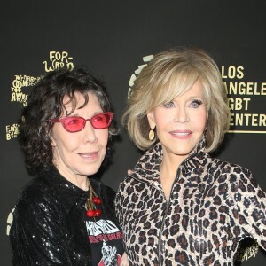 Lily Tomlin, Jane Fonda - Soirée LGBT "Hearts Of Gold" à Los Angeles Le 21 septembre 2019.