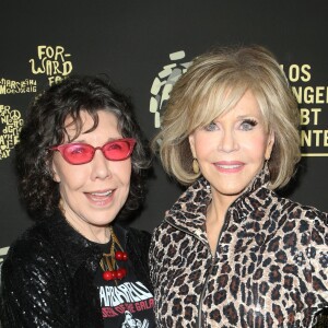 Lily Tomlin, Jane Fonda - Soirée LGBT "Hearts Of Gold" à Los Angeles Le 21 septembre 2019.