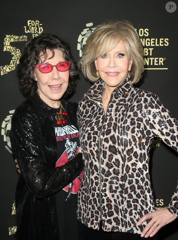 Lily Tomlin, Jane Fonda - Soirée LGBT "Hearts Of Gold" à Los Angeles Le 21 septembre 2019.
