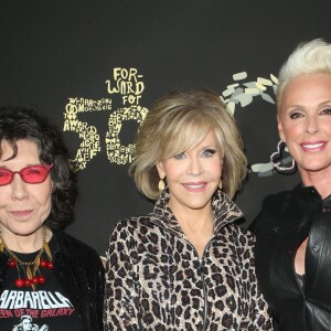 Lily Tomlin, Jane Fonda, Brigitte Nielsen- Soirée LGBT "Hearts Of Gold" à Los Angeles Le 21 septembre 2019.