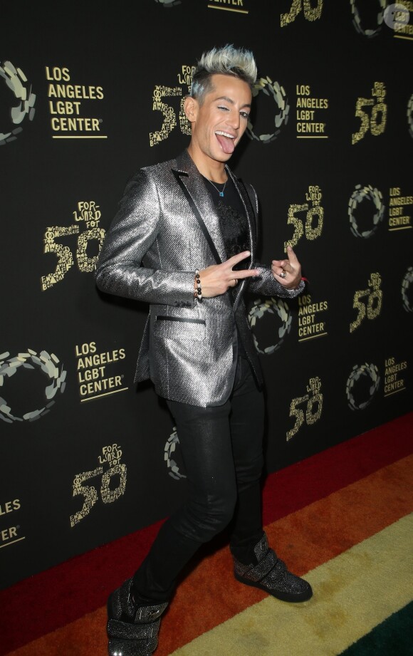 Frankie Grande - Soirée LGBT "Hearts Of Gold" à Los Angeles Le 21 septembre 2019.