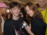 Audrey Marnay défile pour Off-White devant son fils Aidyn