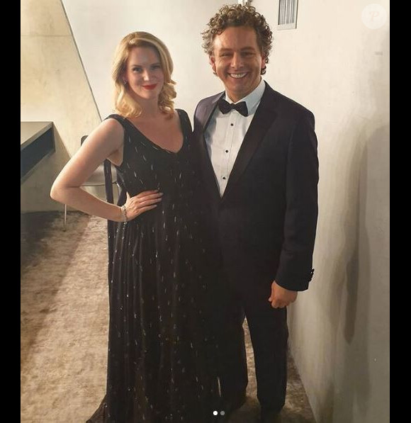 Michael Sheen et Anna Lundberg le 4 septembre 2019 sur Instagram.
