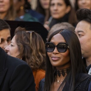 Jean-Victor Meyers, Naomi Campbell et Louise Bourgoin enceinte - Les people au défilé L'Oréal Paris 2019 à la Monnaie de Paris le 28 septembre 2019 pendant la fashion week. © Olivier Borde / Bestimage